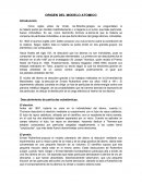 ORIGEN DEL MODELO ATOMICO