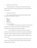 Evualcion y medición (Psicometria)