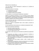 PREGUNTAS DE DESARROLLO