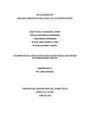 Análisis comparativo del habla de los entrevistados