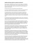 Analisis del poema ¿ que les queda a los jóvenes?