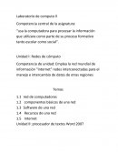 Laboratorio de computo ll Competencia central de la asignatura