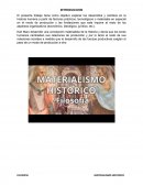 Teorias del aprendizaje. MATERIALISMO HISTORICO
