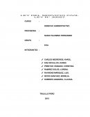 ORGANIZACIÓN ADMINISTRATIVA