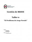 El problema de jorge peredo