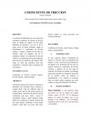 Coeficiente de friccion