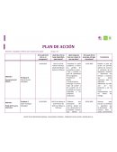 Plan de accion