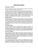 Biografía MAHATMA GANDHI