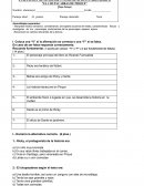 EVALUACIÓN DE LENGUAJE Y COMUNICACIÓN CUARTO BÁSICO “EL CHUPACABRAS DE PIRQUE”