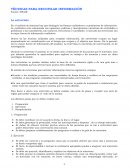 TÉCNICAS PARA RECOPILAR INFORMACIÓN