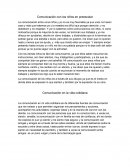 COMUNICACIÓN