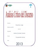 Análisis Critico del Discurso