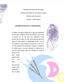 INFORME TÉCNICO DE LA COMPOSICIÓN