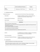 Acta de constitucion del proyecto