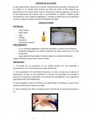 CREACIÓN DE UN COLOIDE