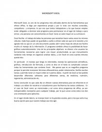 Utilidad de excel. Página 1