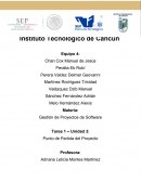 Punto de Partida, Gestion de Proyectos de Software