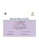 Ruta de Mejora, PREESCOLAR.