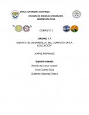 ENSAYO “EL DESARROLLO DEL COMPUTO EN LA EDUCACION”