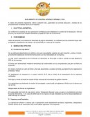 REGLAMENTO DE CONTROL INTERNO CAÑAMEL LTDA.