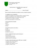 Control de lectura: “Cuando Hitler robó el conejo rosa”