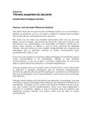 Ensayo practica de enseñanza