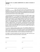 Poder para convocatoria a conciliación, y para Demanda de Reparación Directa