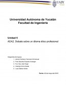 Debate sobre un dilema ético profesional