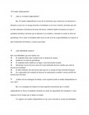 El estudio independiente