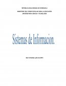 SISTEMAS DE INFORMACION VENEZUELA
