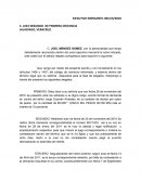 Ejecutivo mercantil 801/III/2010