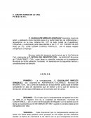 JUICIO ORDINARIO CIVIL