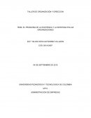 El problema de la existencia y la identidad de las organizaciones