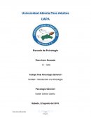 Trabajo final Psicología General I