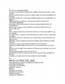 Bajo la cruz del sur