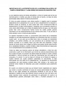 CONCEPTO DE CLIMA ATRAVEZ DEL TIEMPO
