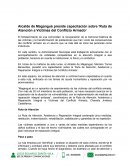 Alcalde de Magangué preside capacitación sobre ‘Ruta de Atención a Víctimas del Conflicto Armado’