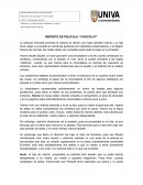 Reporte pelicula Chocolat