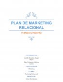 Plan de Marketing Relacional en una empresa Automotriz
