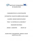 La historia de la mecánica