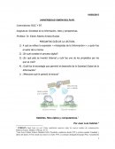 UNIVERSIDAD SIMÓN BOLÍVAR PREGUNTAS GUÍA DE LA LECTURA