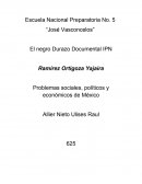 Problemas sociales, políticos y económicos de México