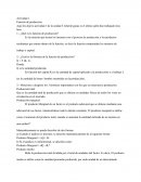 Función de produccion