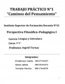 Trabajo de la filosofia en la historia de la educación