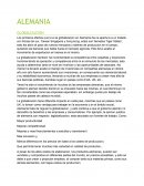 Globalizacion, Alemania