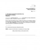 Copias certificadas juzgado