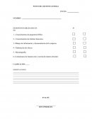 Evaluación de desempeño