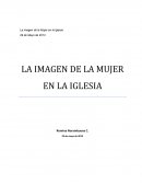 LA IMAGEN DE LA MUJER EN LA IGLESIA