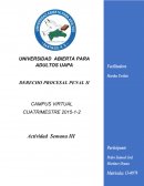 La actividad concerniente a la semana III tiene como consigna lo siguiente