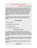 Cantrato de asociacion